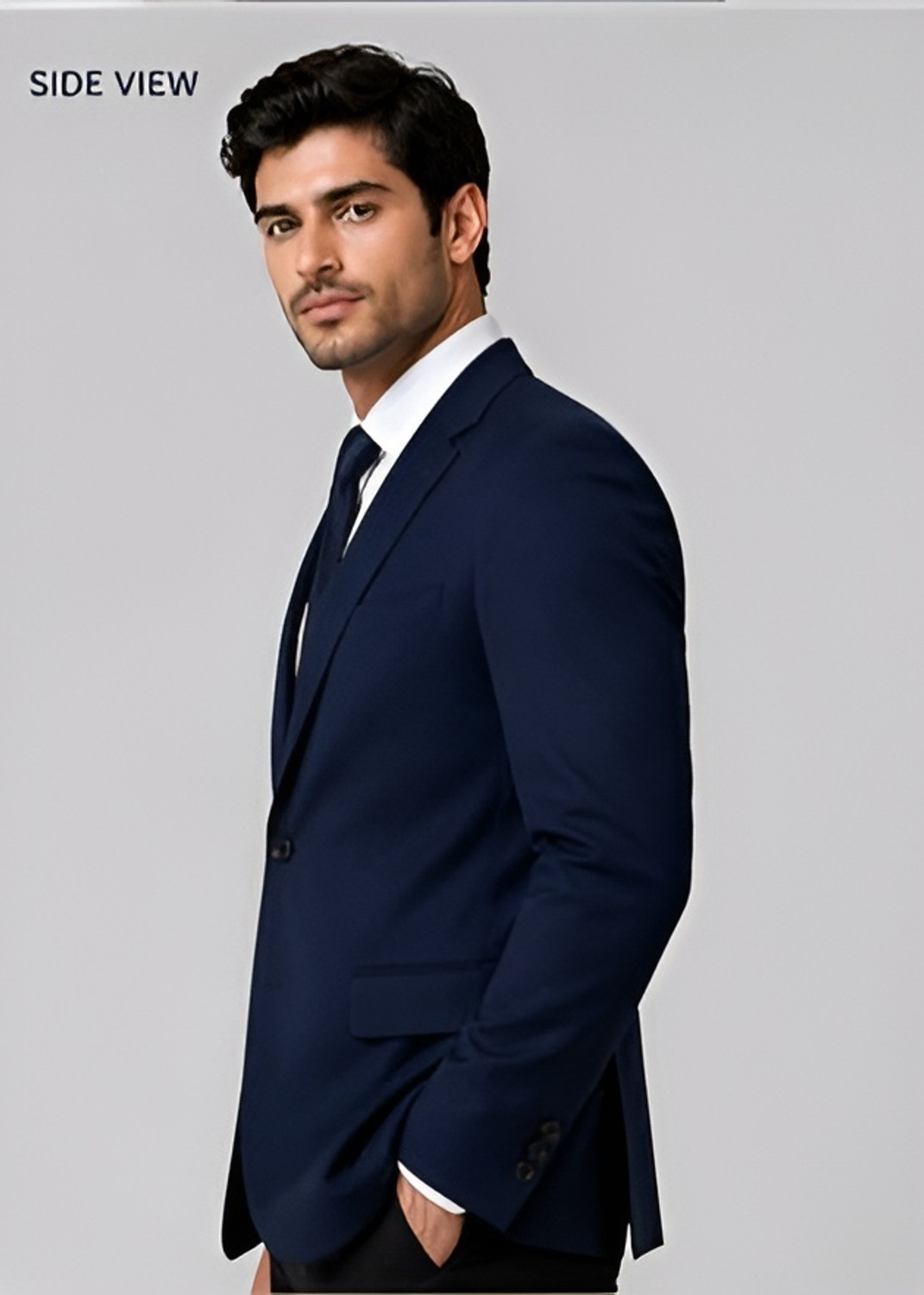 Image of KOAT MAN Solid Single Breasted Casual, Formal Men Blazer