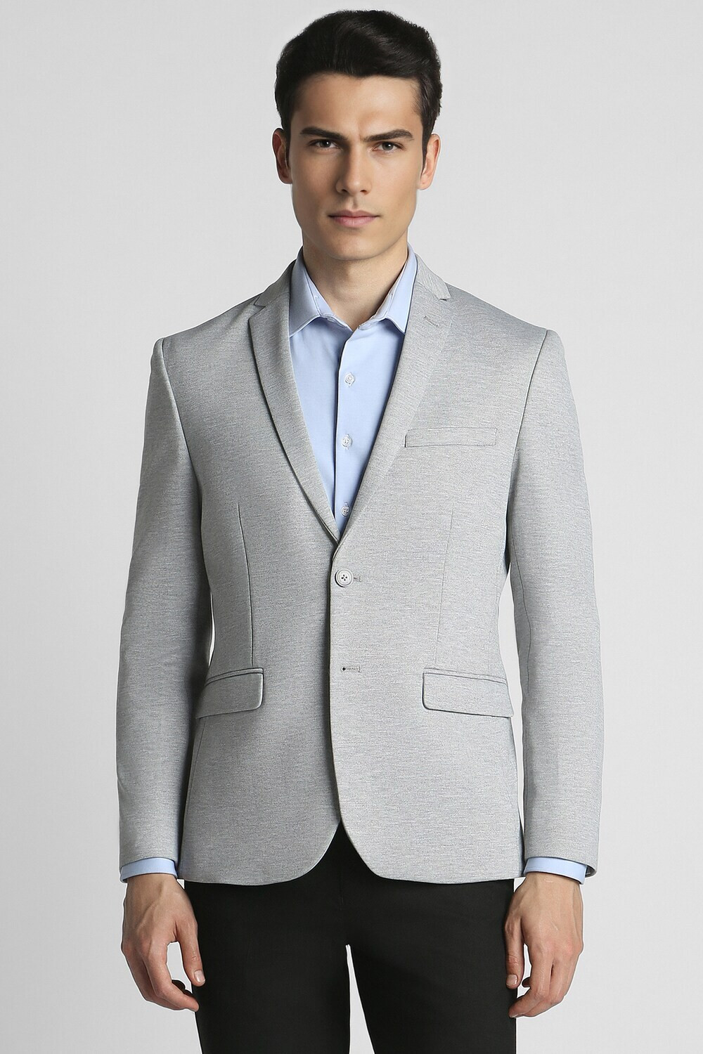 Image of PETER ENGLAND Self Design Single Breasted Formal Men Blazer