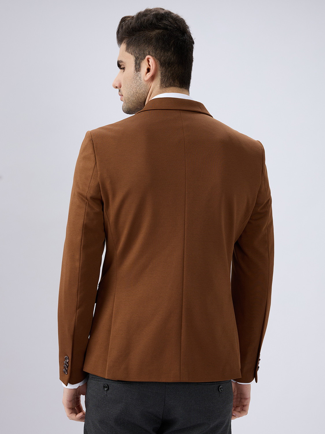 Image of KILLER Solid Single Breasted Casual Men Blazer