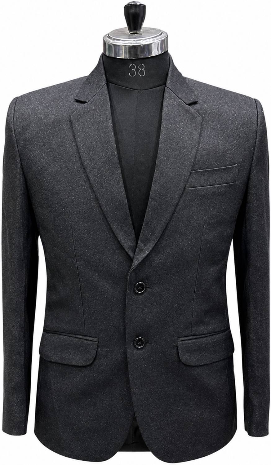 Heaven's Men's Solid Single Breasted Blazer - Image 2