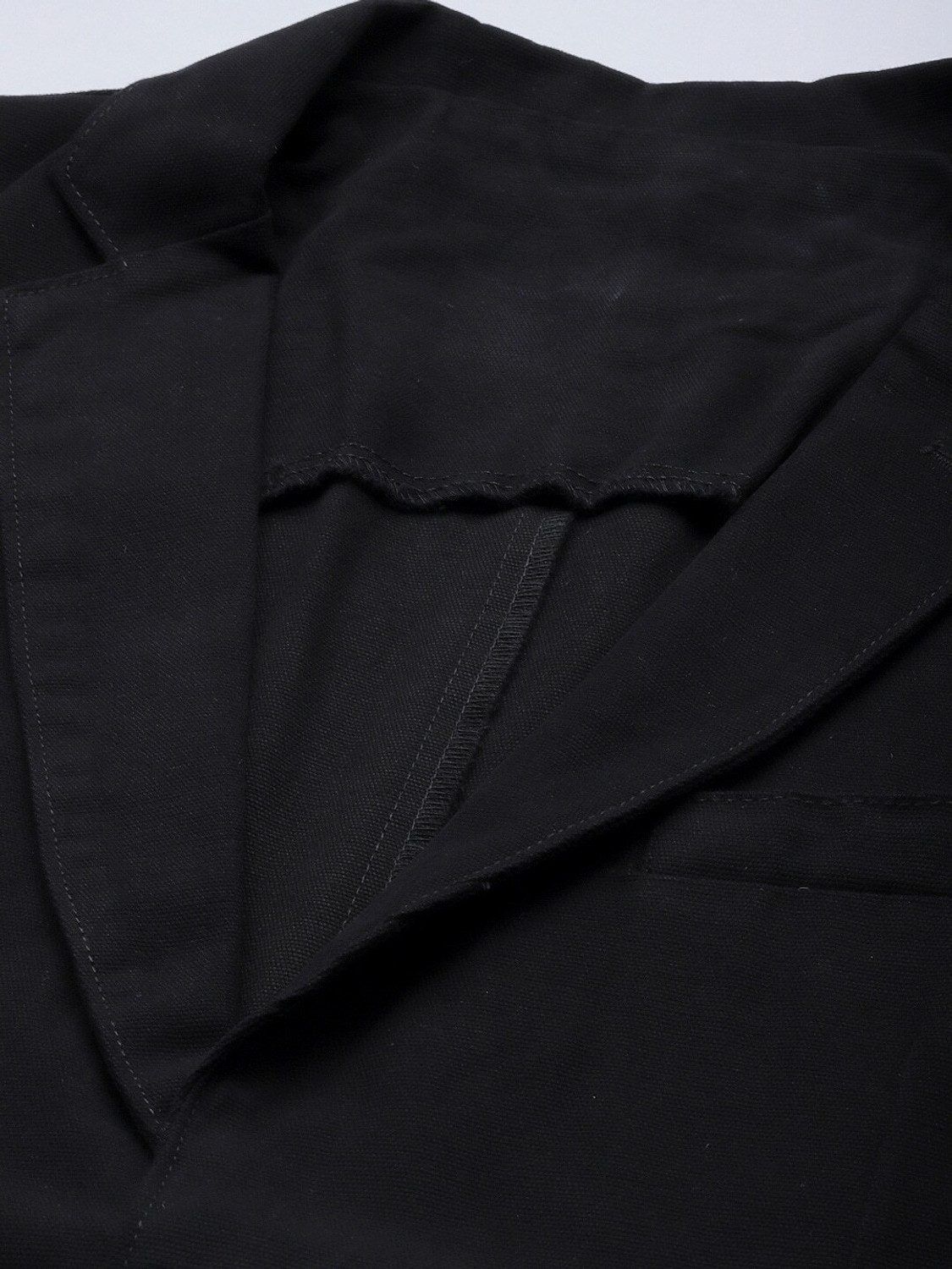 Image of The Indian Garage Co. Solid Single Breasted Casual Men Blazer