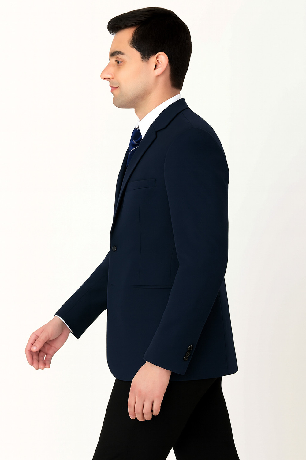 Image of MensKlub Solid Single Breasted Casual, Festive & Wedding, Formal Men Blazer