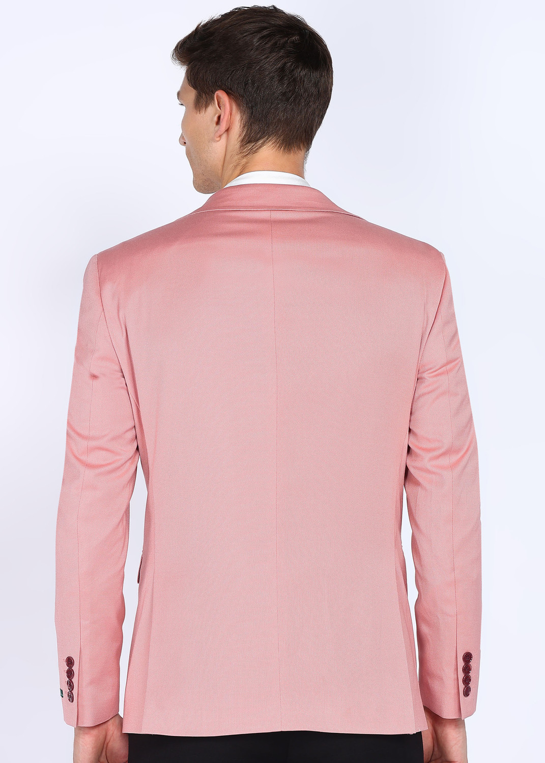 Image of PETER ENGLAND Self Design Single Breasted Formal Men Blazer