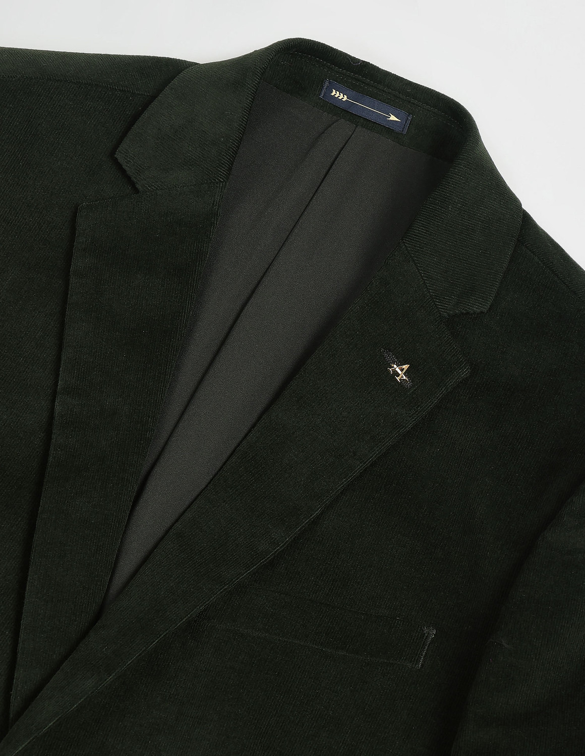 Image of ARROW Self Design Single Breasted Festive & Wedding Men Blazer