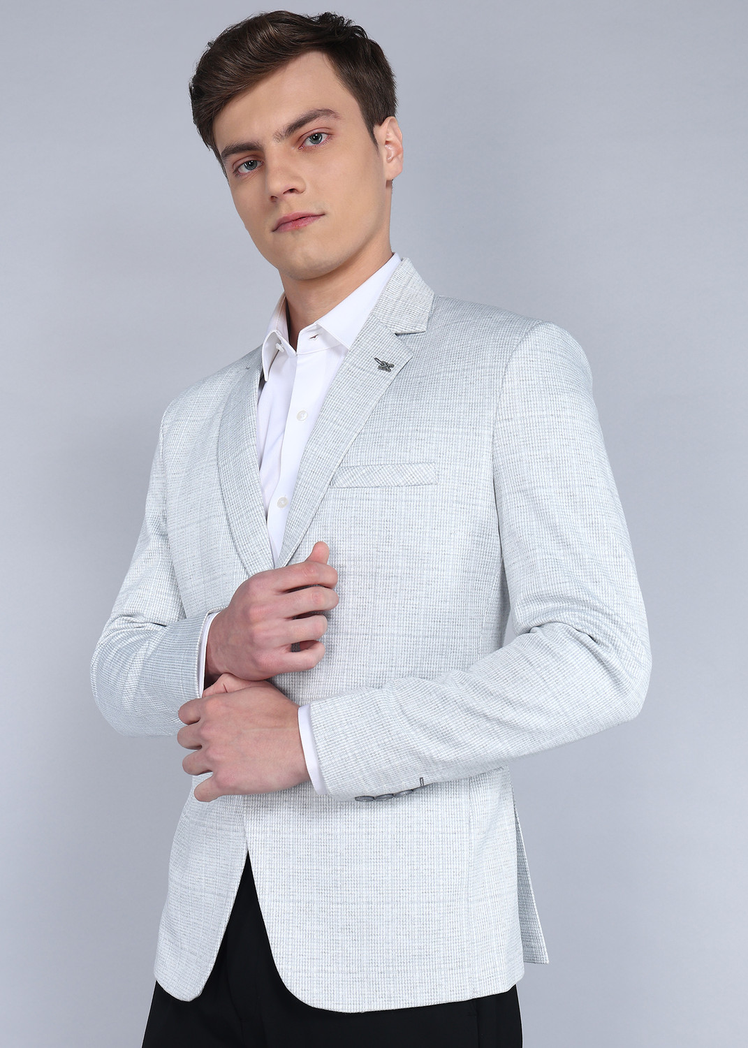 Image of KILLER Checkered Single Breasted Casual Men Blazer
