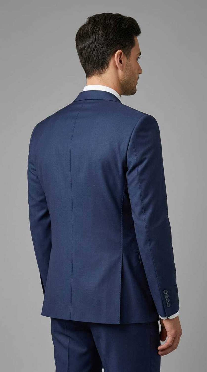 Image of ASTHETIC Solid Single Breasted Party, Festive, Formal, Wedding, Casual Men Blazer