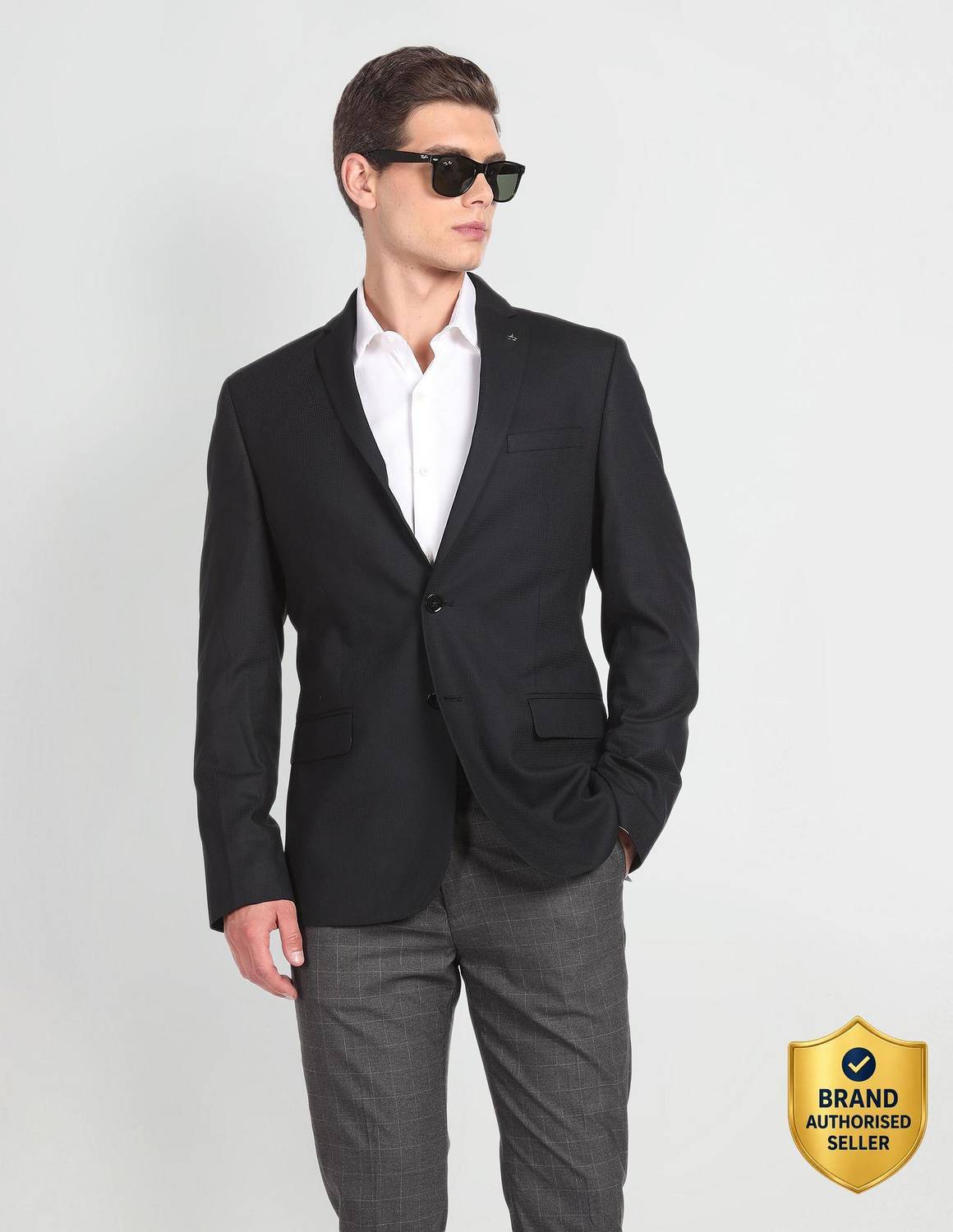 ARROW Woven Single Breasted Formal Men Blazer