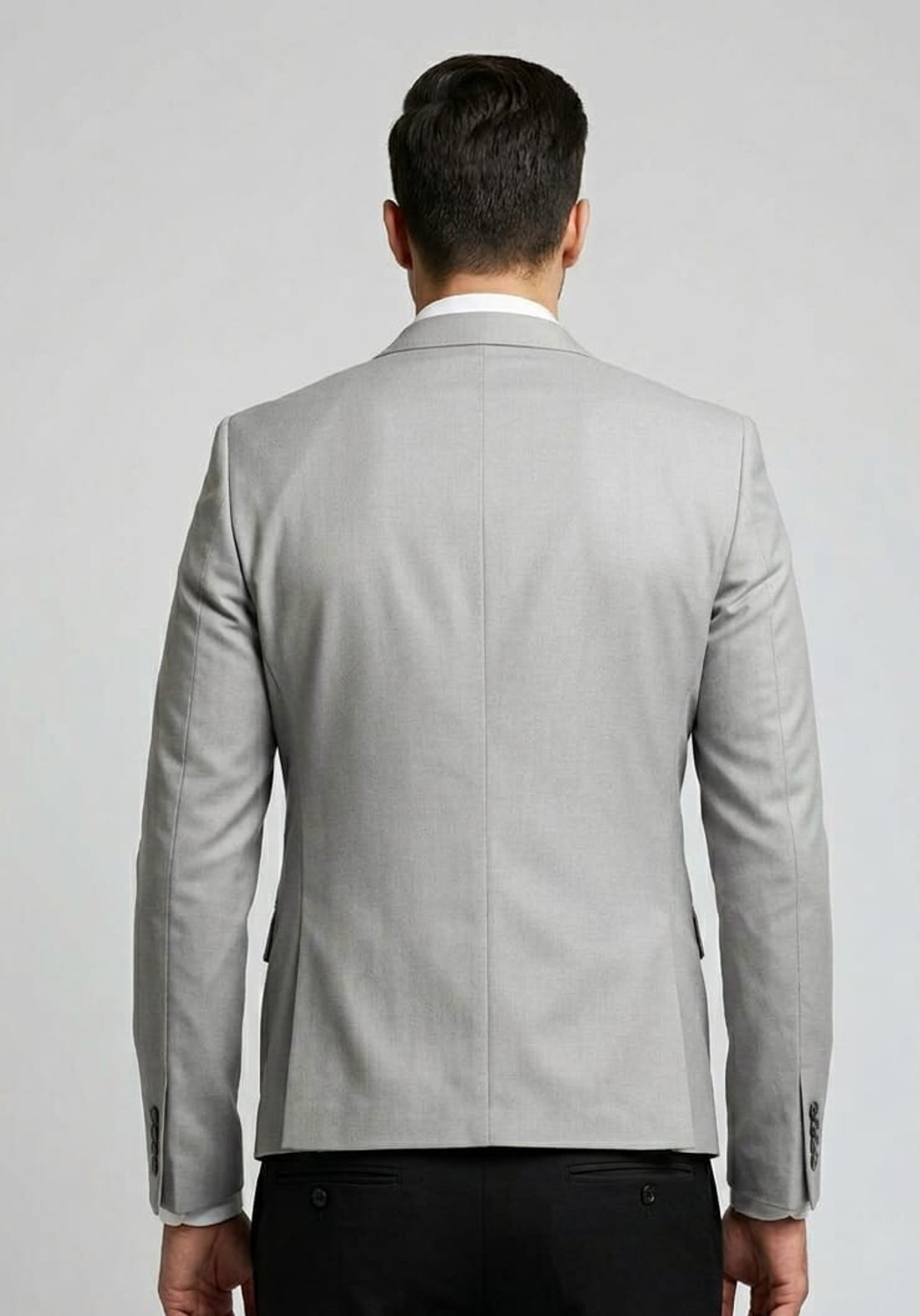 Image of ASTHETIC Solid Single Breasted Party, Festive, Formal, Wedding, Casual Men Blazer