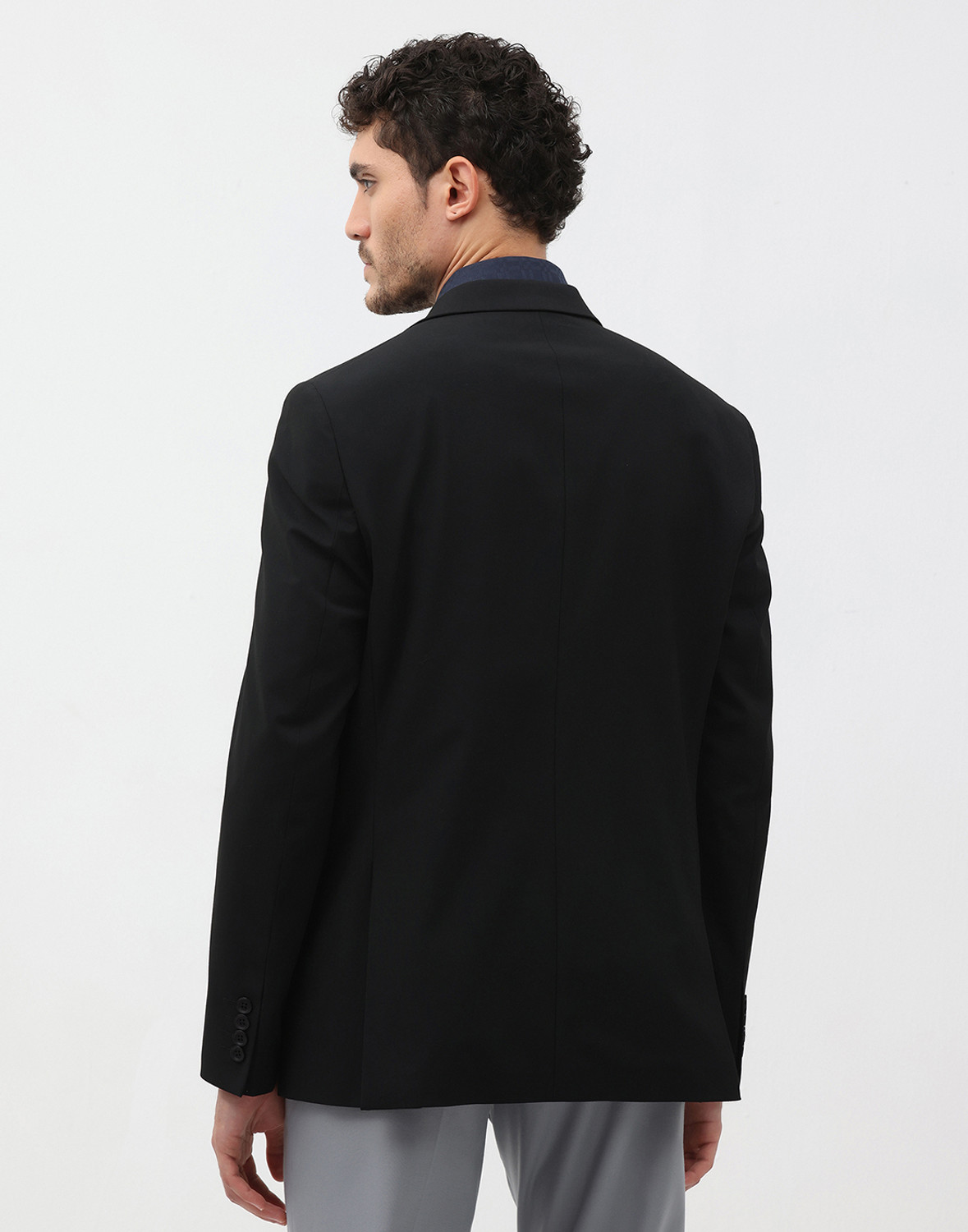 Image of Blackberrys Woven Single Breasted Formal Men Blazer