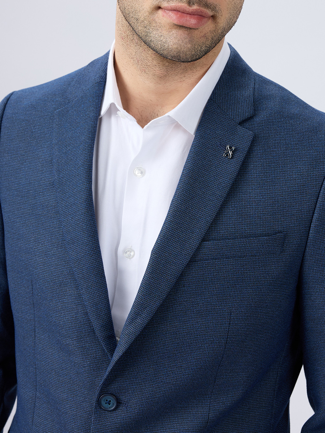 Image of KILLER Solid Single Breasted Casual Men Blazer