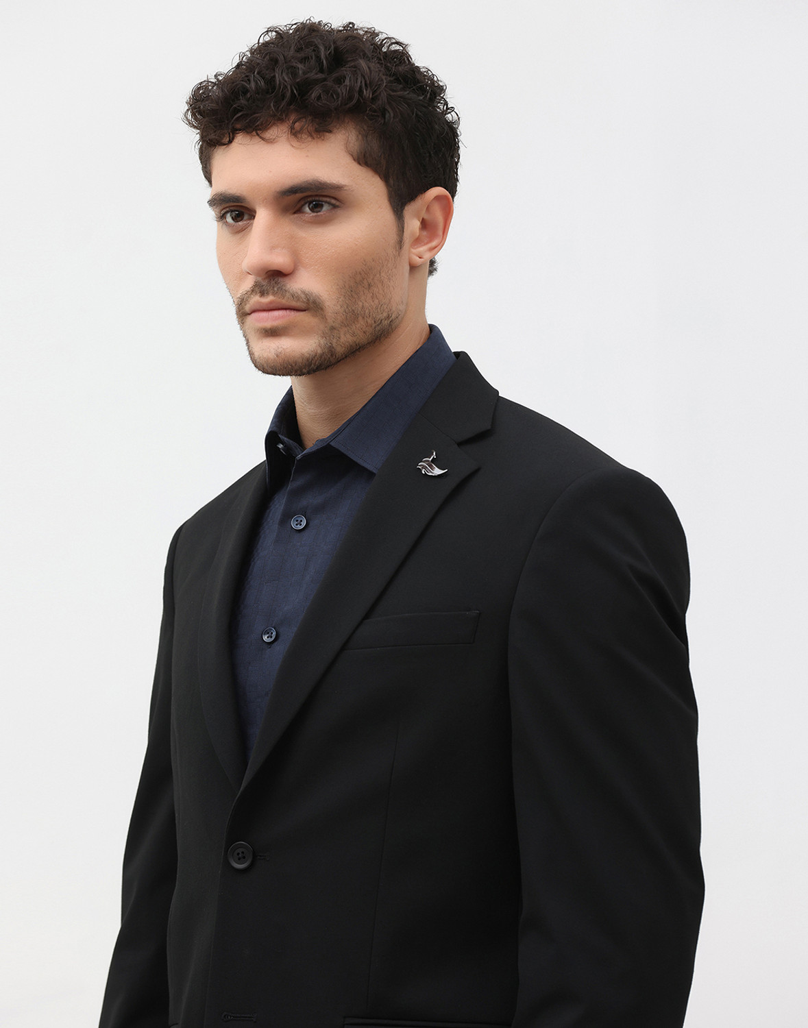 Image of Blackberrys Woven Single Breasted Formal Men Blazer