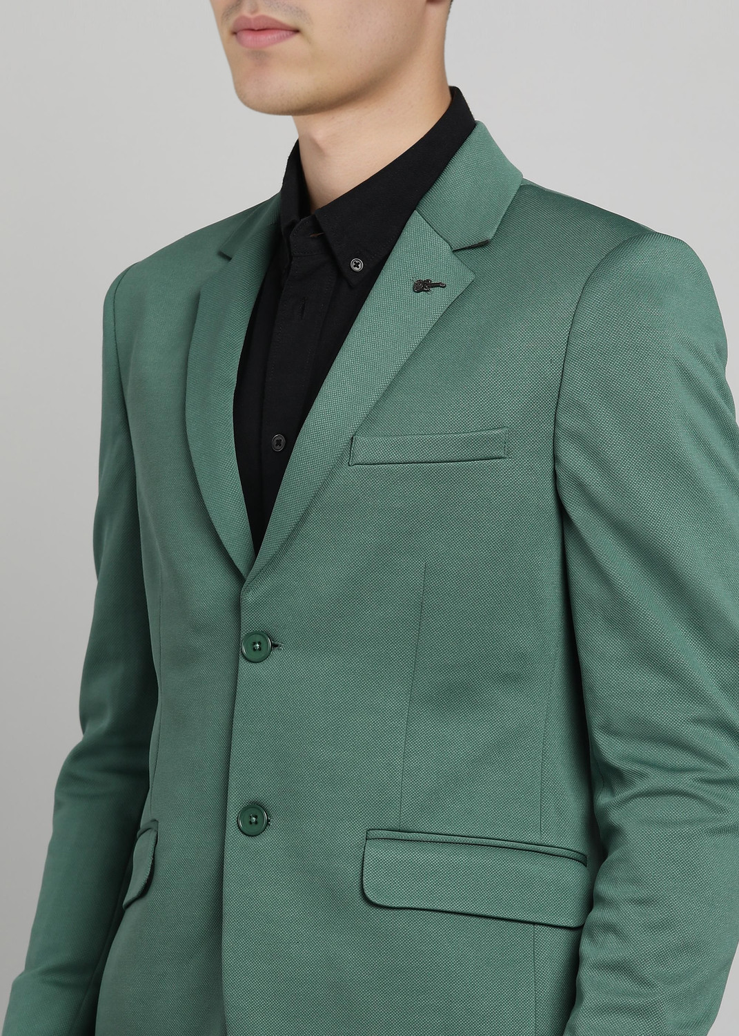 Image of KILLER Solid Single Breasted Casual Men Blazer