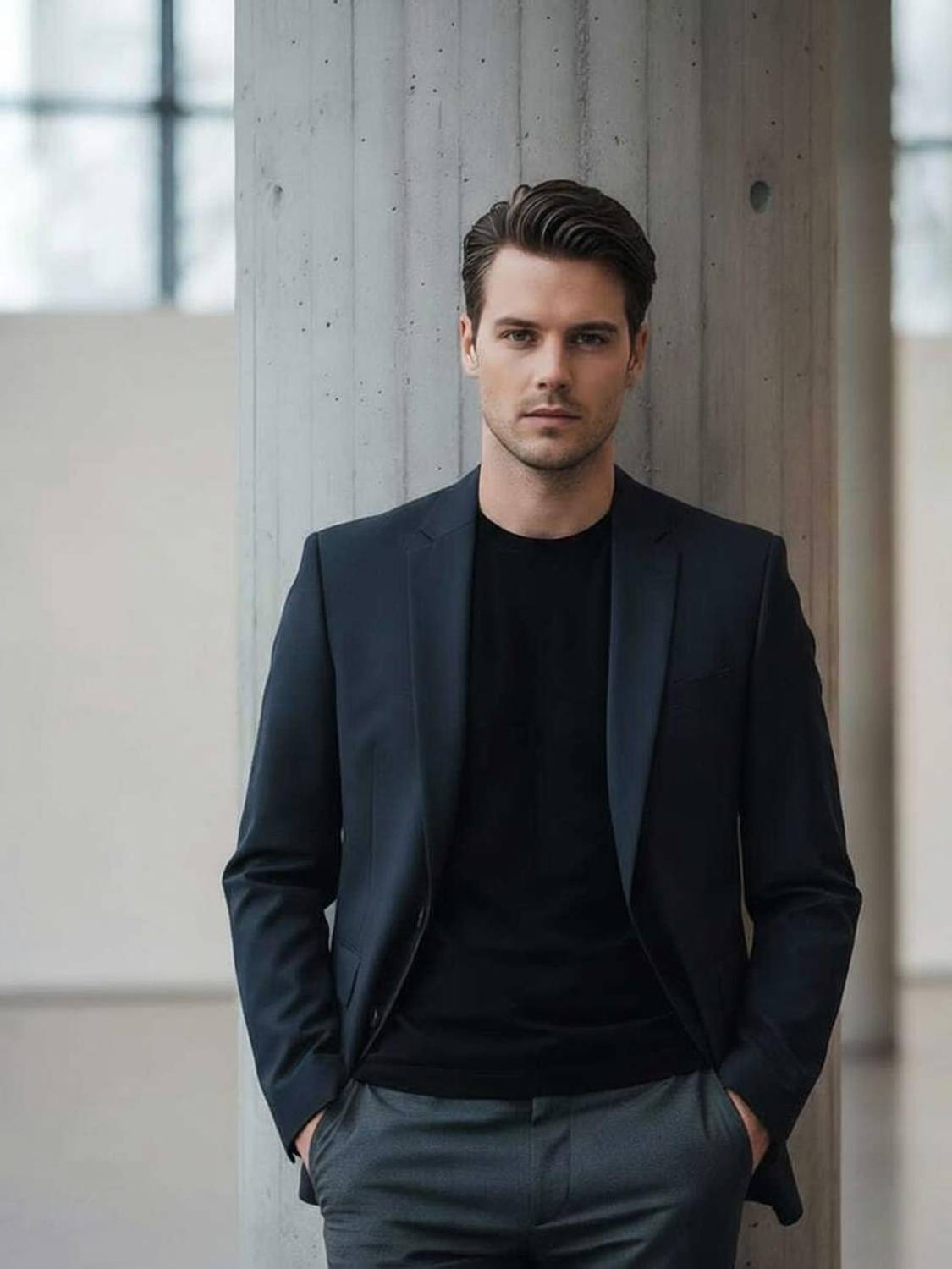 CADMON Solid Single Breasted Festive & Wedding Men Blazer