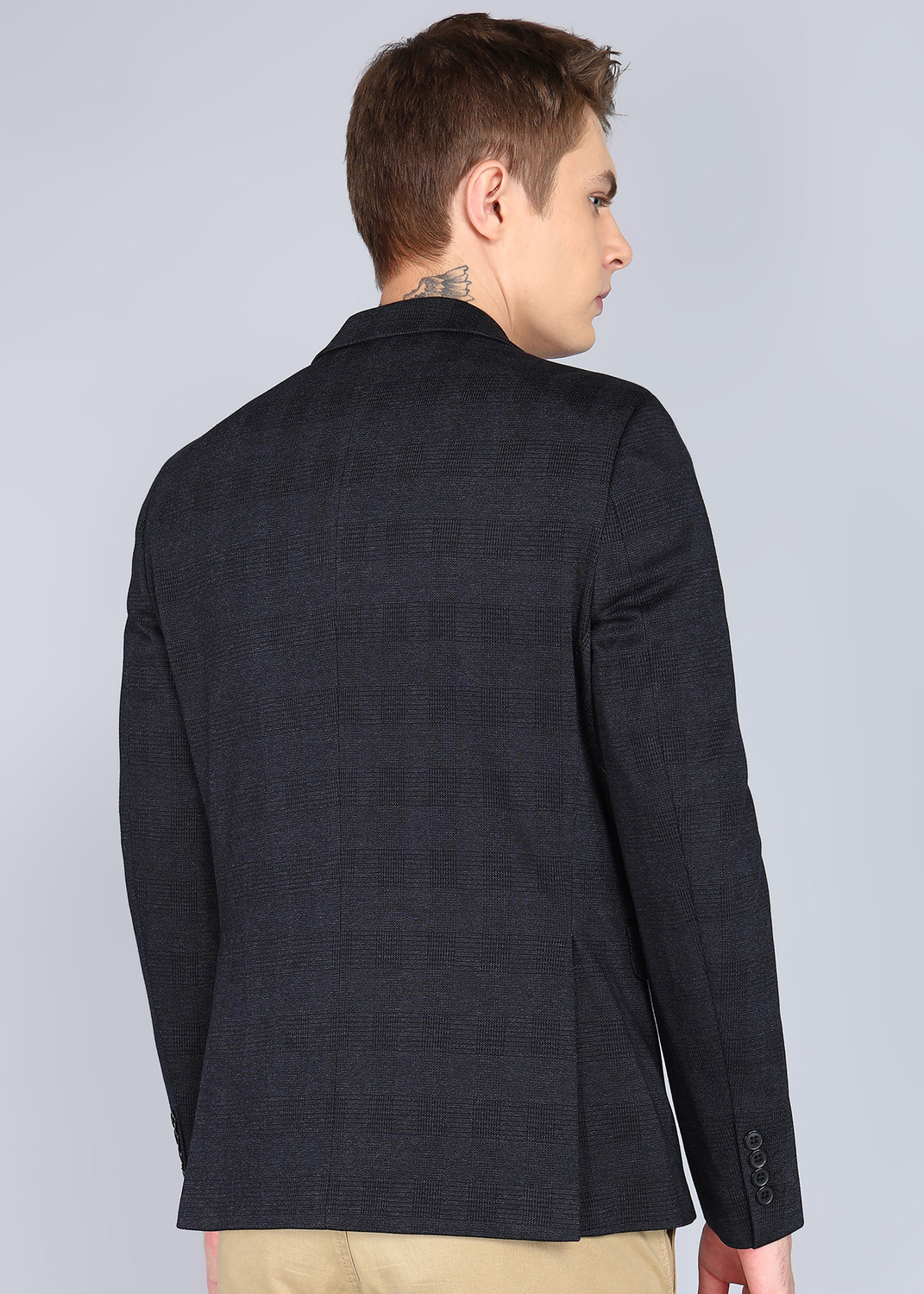 Image of KILLER Checkered Single Breasted Casual Men Blazer