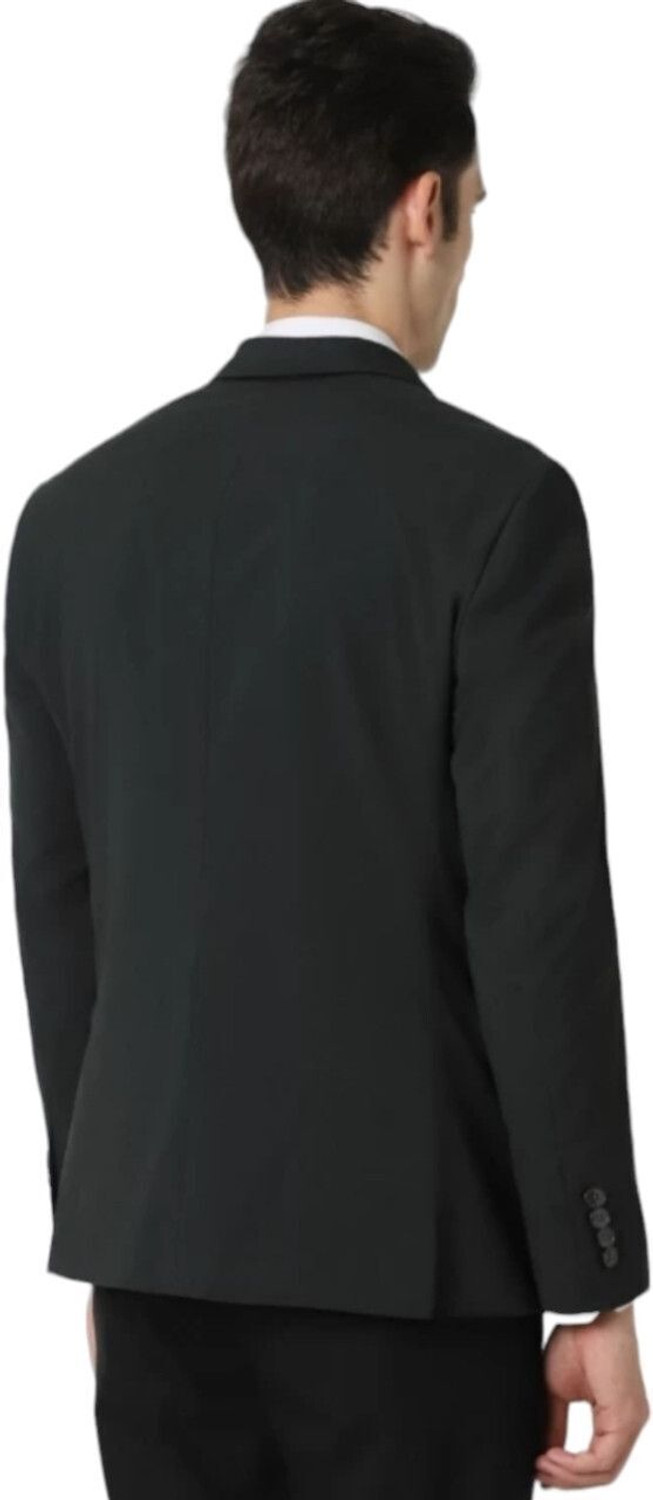 Image of Men bazar Solid Single Breasted Formal, Party, Festive & Wedding Men Blazer