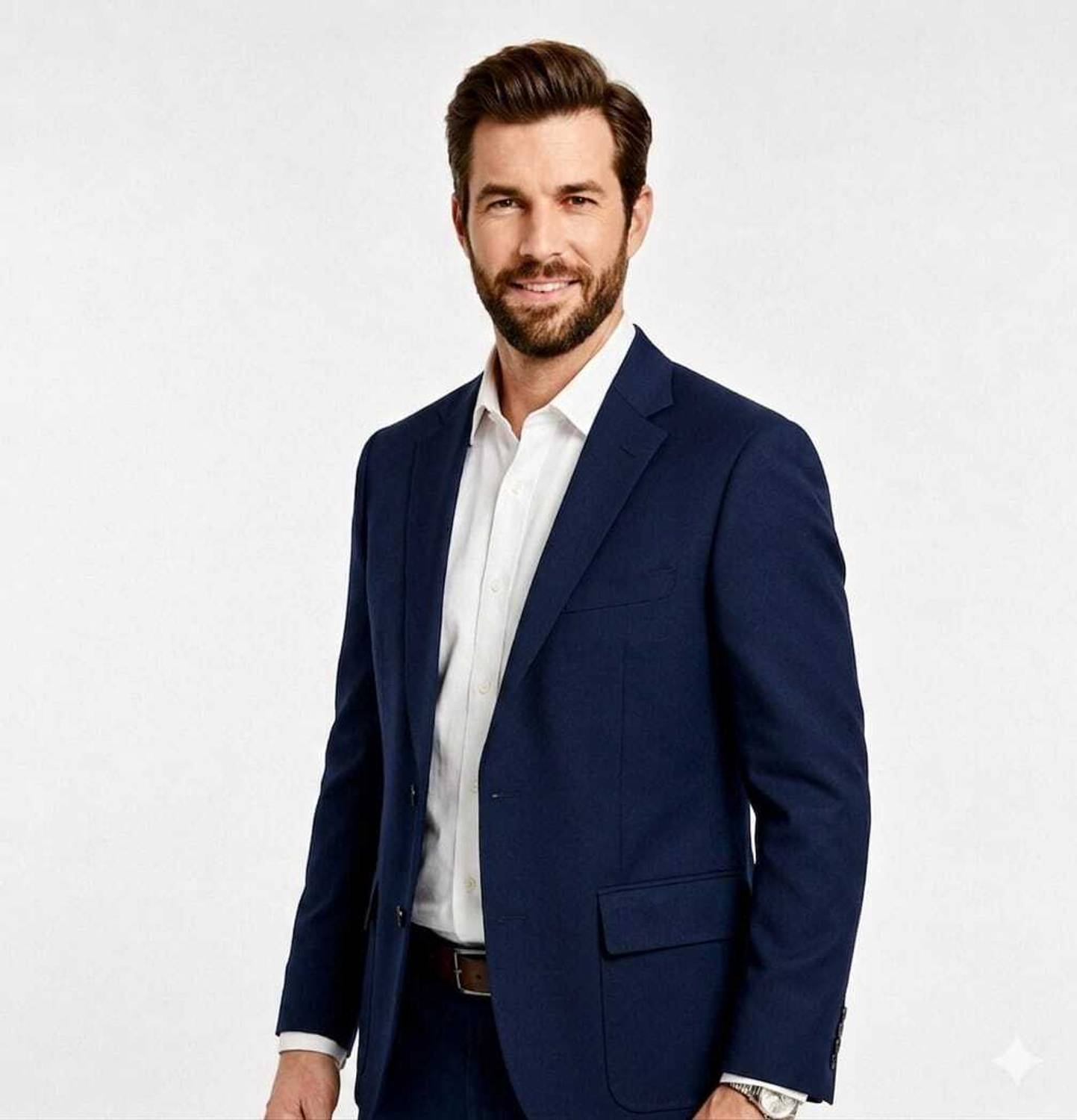 ZavyFashion Blue Single Breasted Blazer - Image 2