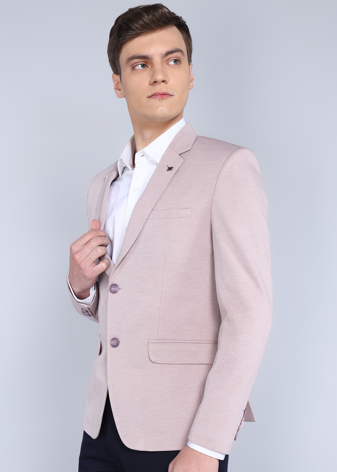 Image of KILLER Solid Single Breasted Casual Men Blazer
