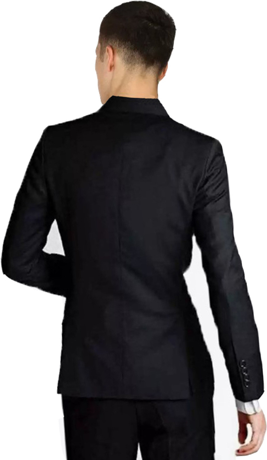 Image of HUMJOLI MENS WEAR Solid Single Breasted Casual, Formal, Party, Festive & Wedding Men Blazer