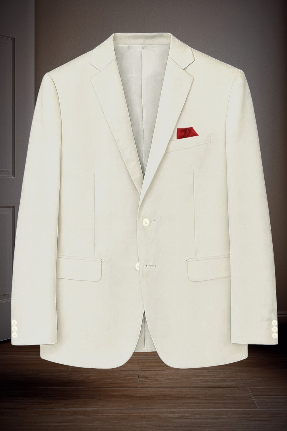 Image of RaeenMensWear Solid Single Breasted Festive & Wedding, Casual, Festive, Party, Wedding Men Blazer