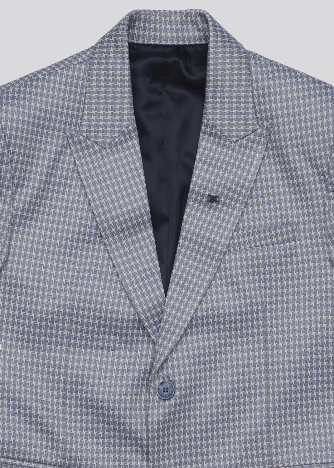 Image of KILLER Self Design Single Breasted Casual Men Blazer