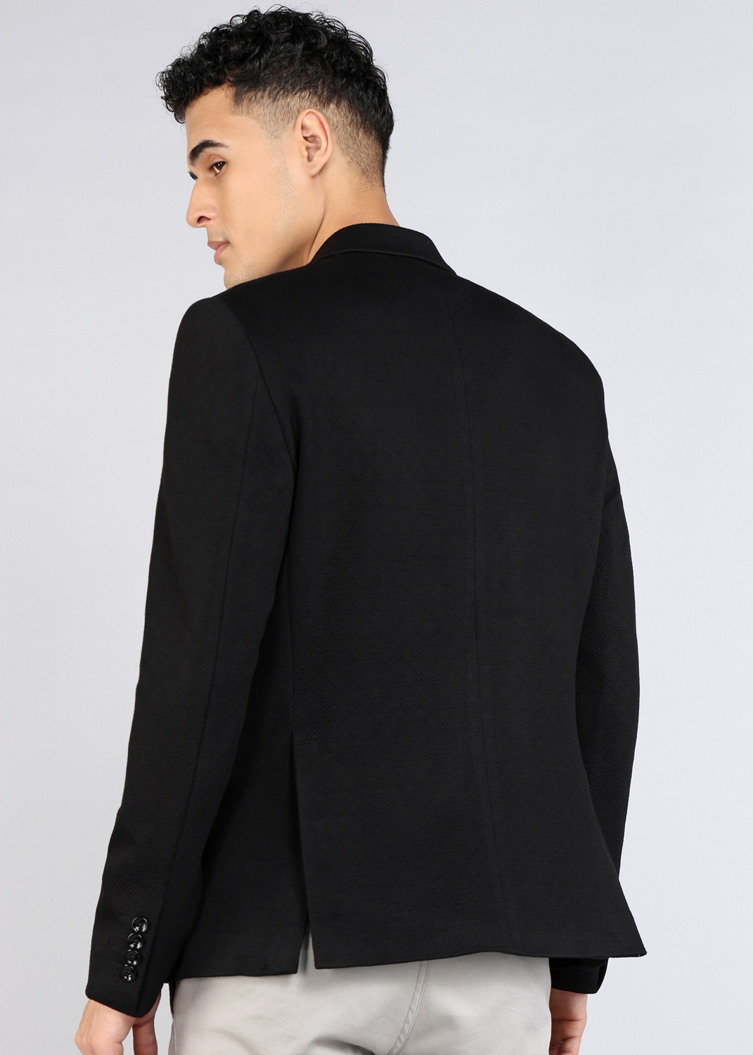 Image of KILLER Self Design Single Breasted Casual Men Blazer