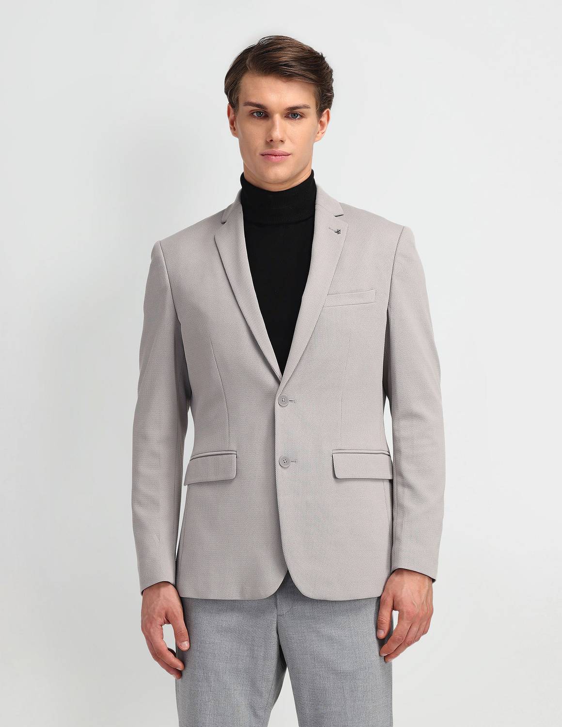 ARROW Solid Single Breasted Formal Men Blazer