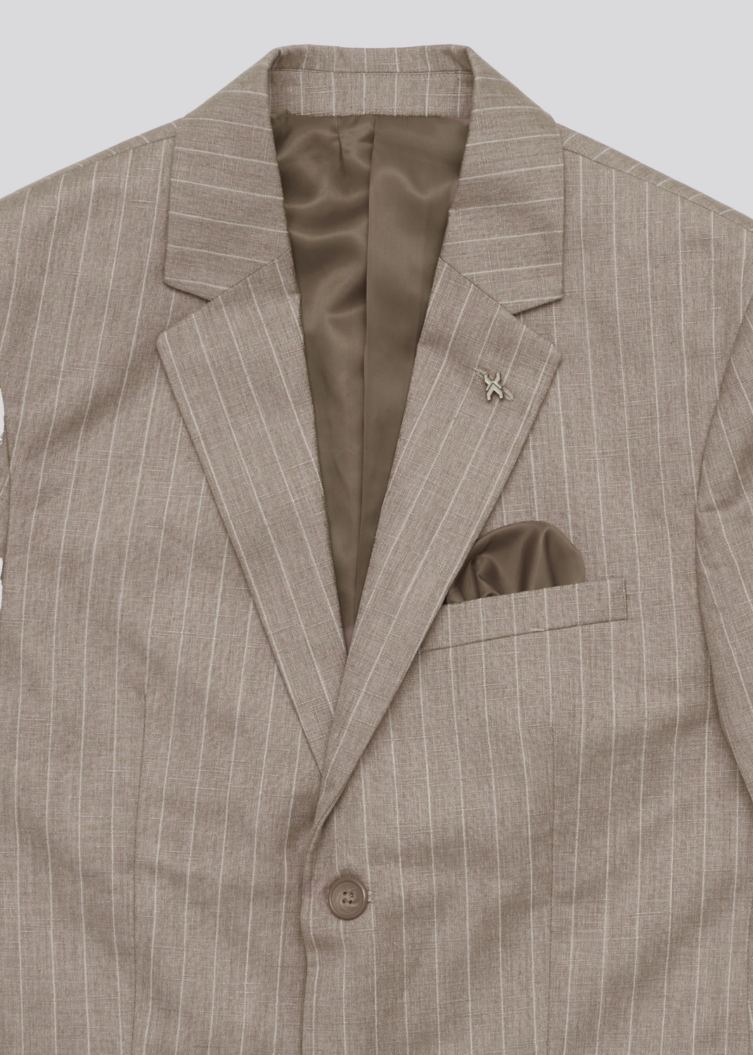 Image of KILLER Striped Single Breasted Casual Men Blazer