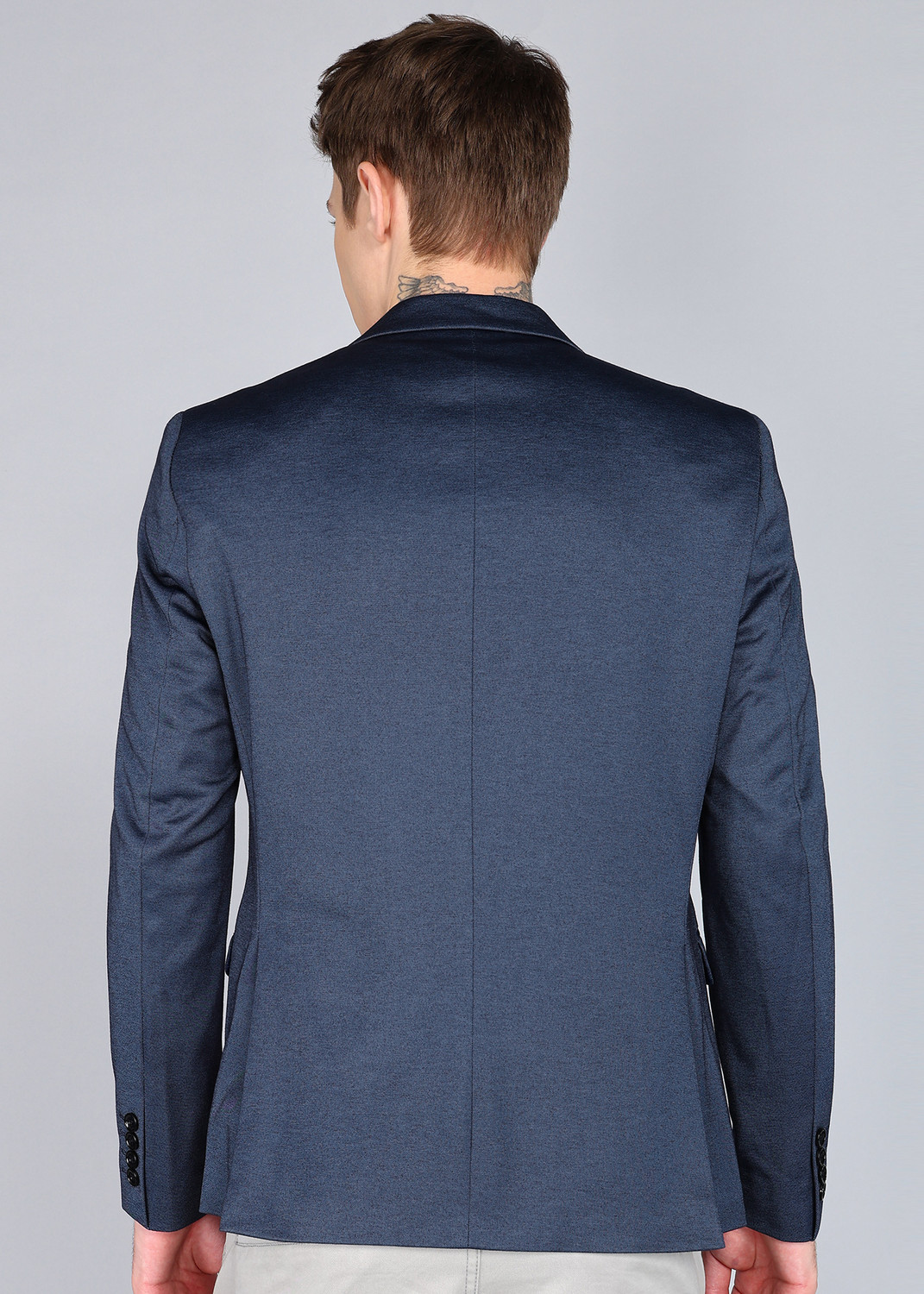 Image of KILLER Solid Single Breasted Casual Men Blazer