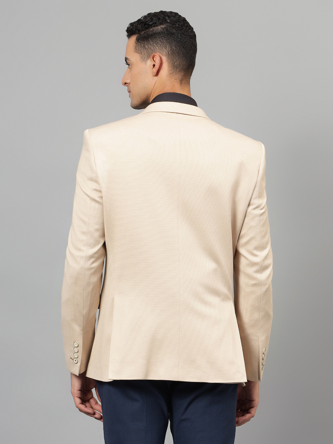 Image of CANTABIL Solid Single Breasted Casual Men Blazer