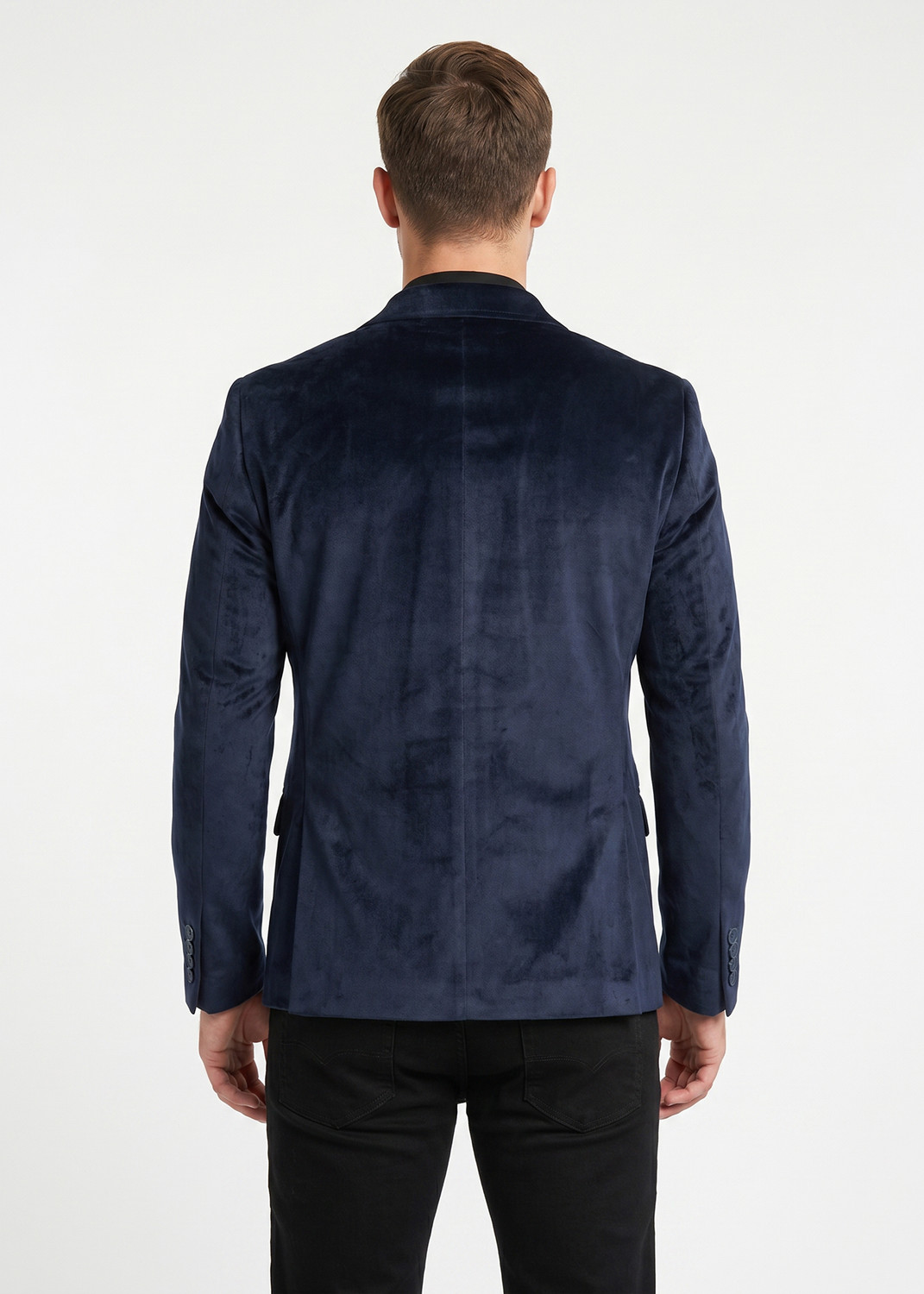 Image of KILLER Solid Double Breasted Casual Men Blazer