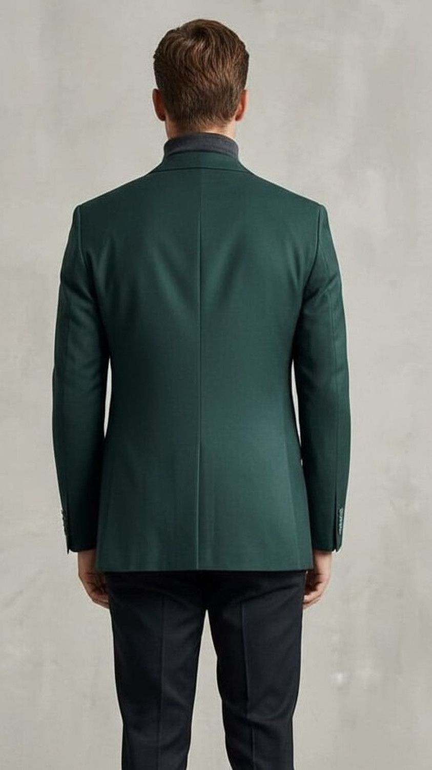 Image of ASTHETIC Solid Single Breasted Party, Festive, Formal, Wedding, Casual Men Blazer