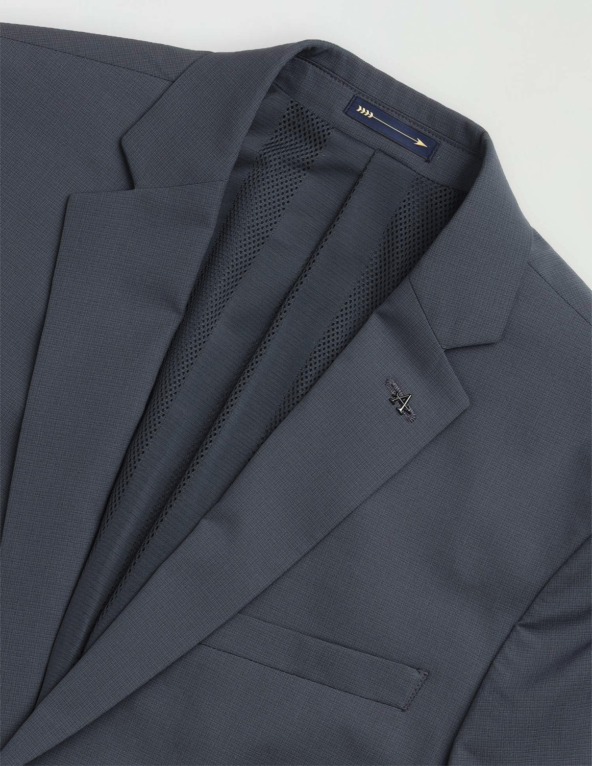 Image of ARROW Solid Single Breasted Formal Men Blazer