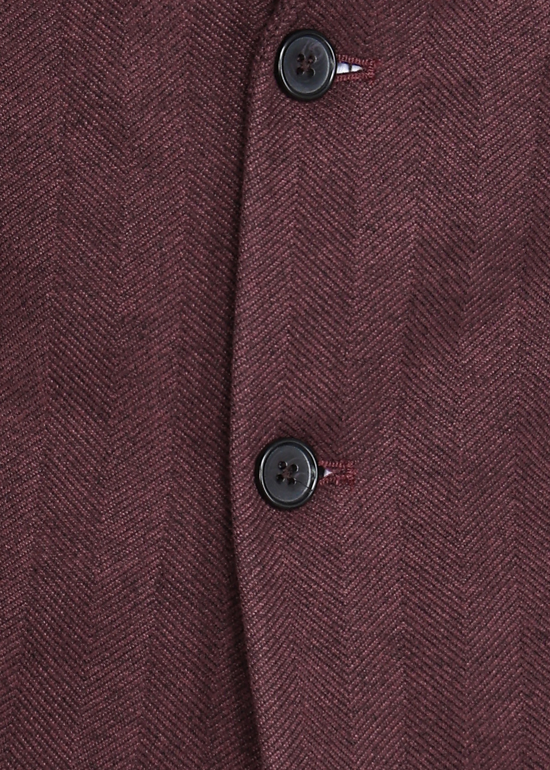 Image of KILLER Men Solid Double Breasted Casual Blazer (Maroon)