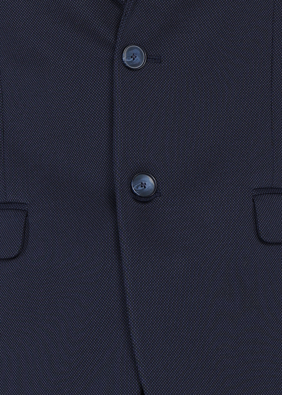 Image of VAN HEUSEN Self Design Single Breasted Formal Men Blazer