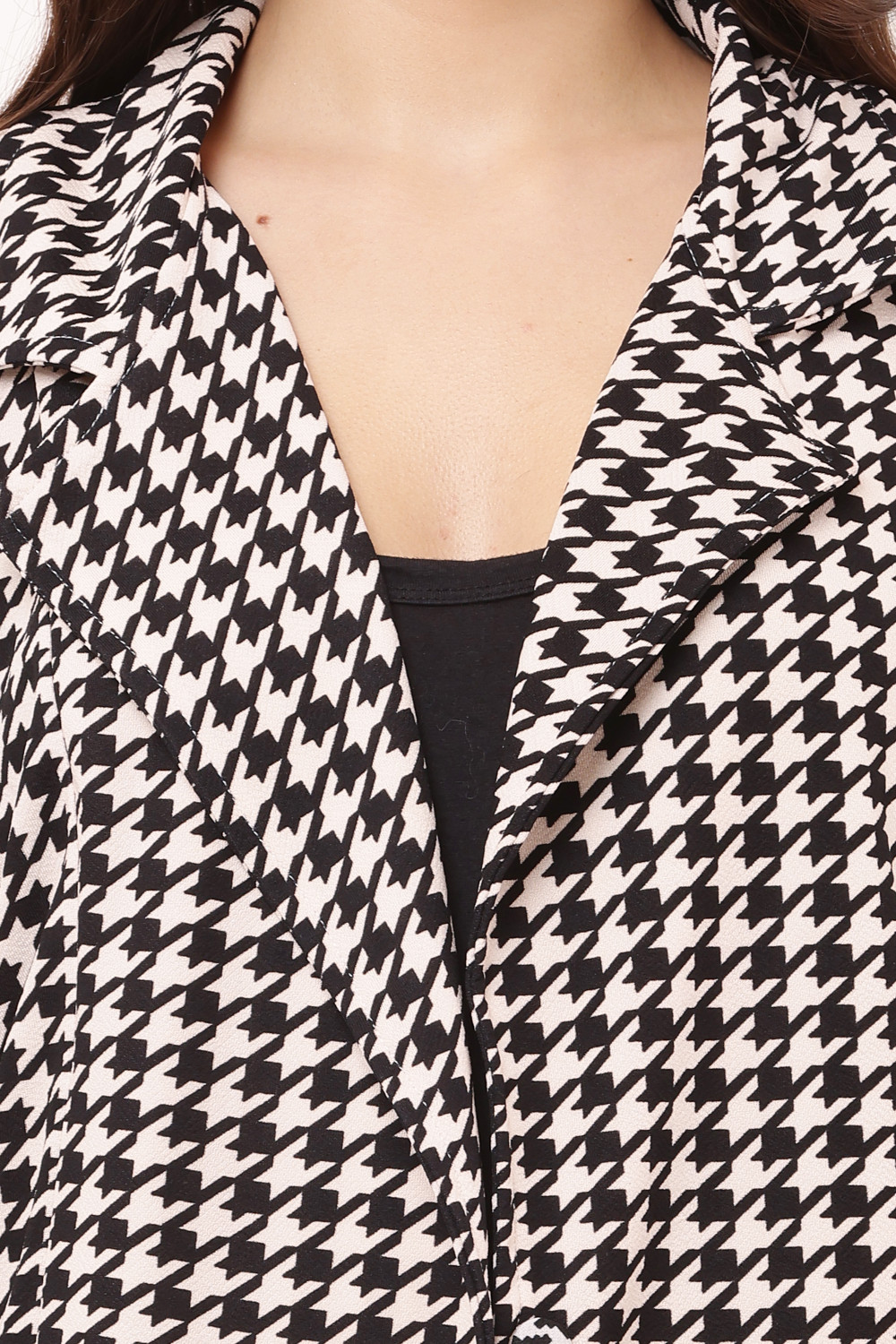 Image of HrCollection Full Sleeve Solid Women Jacket
