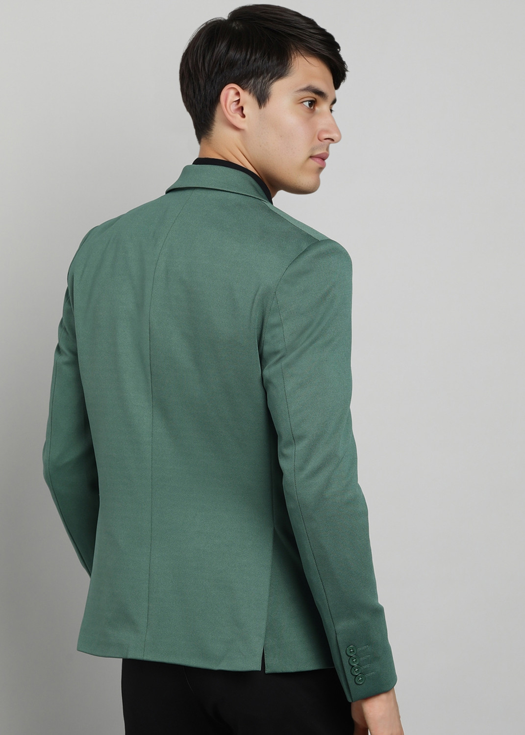 Image of KILLER Solid Single Breasted Casual Men Blazer