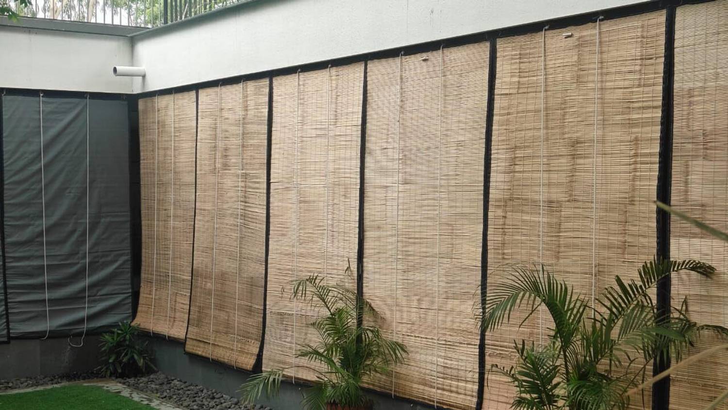 Bambooaura Roller Blind Hand Drawn - Image 2