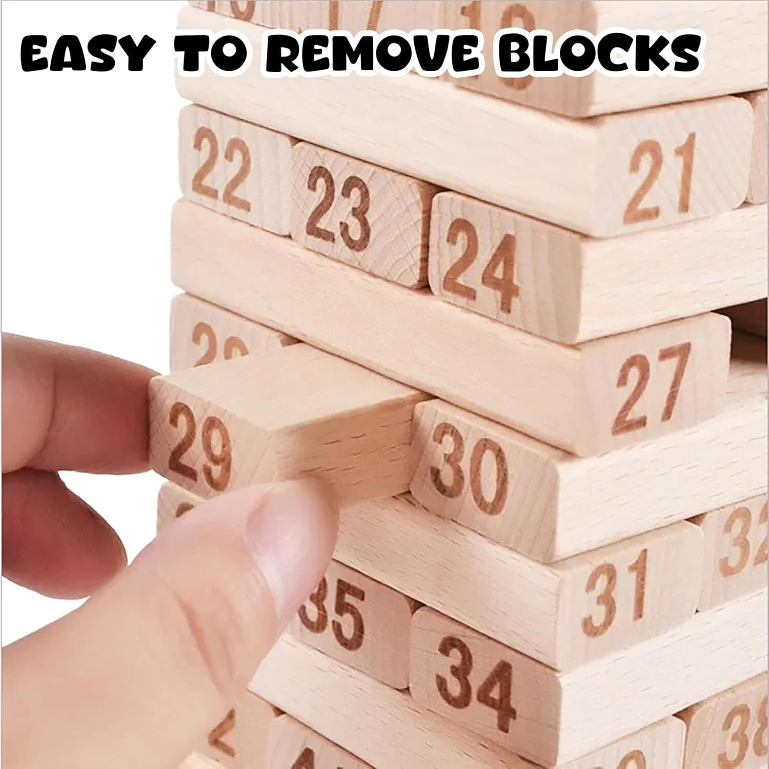 Image of CrazyCrafts Original Zinga Stacking Tower Game