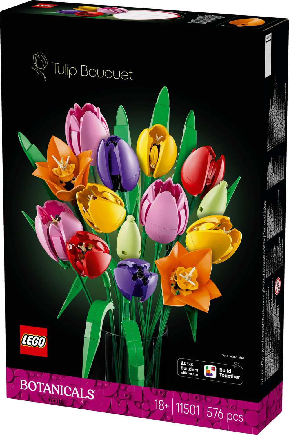 Image of LEGO Botanicals Tulip Bouquet Flower Decor 11501