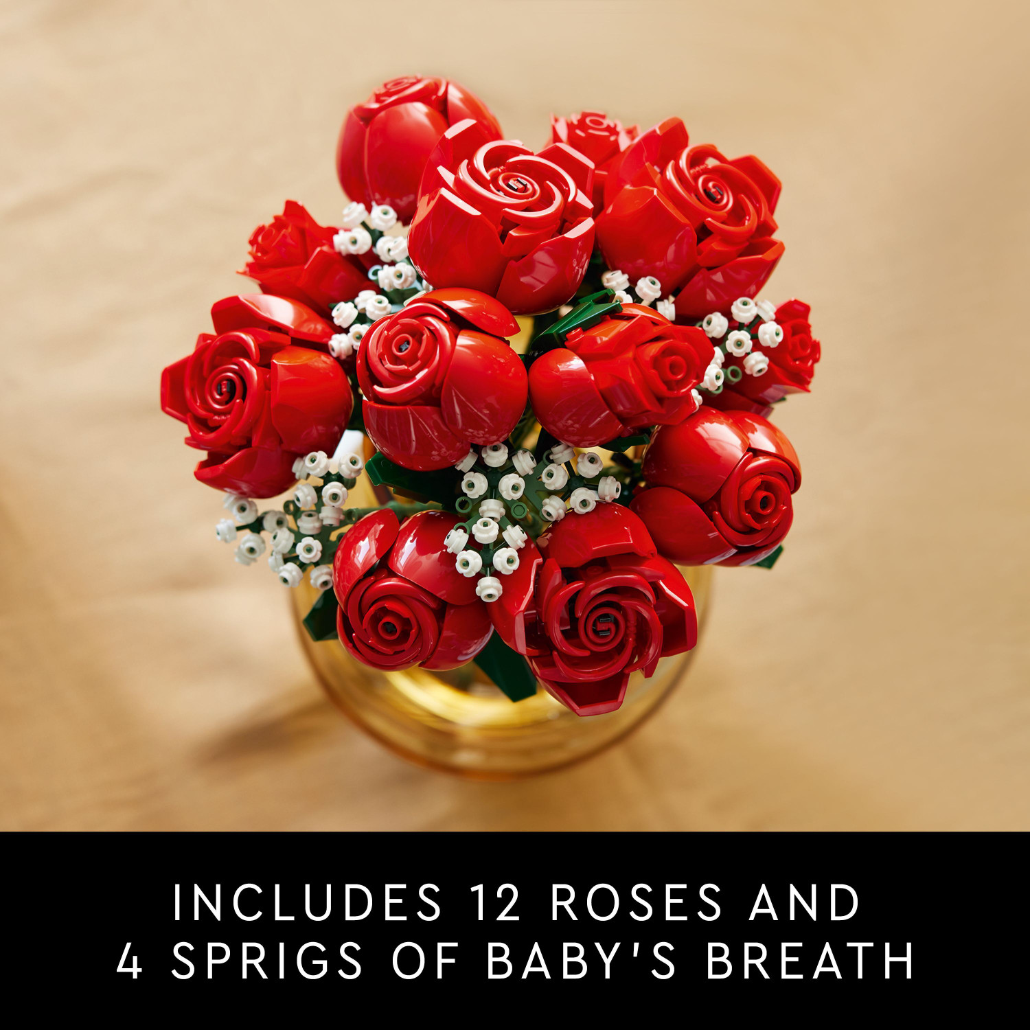 Image of LEGO Icons Botanical Collection - Bouquet of Roses Building Set 10328 ( 822 Pieces)