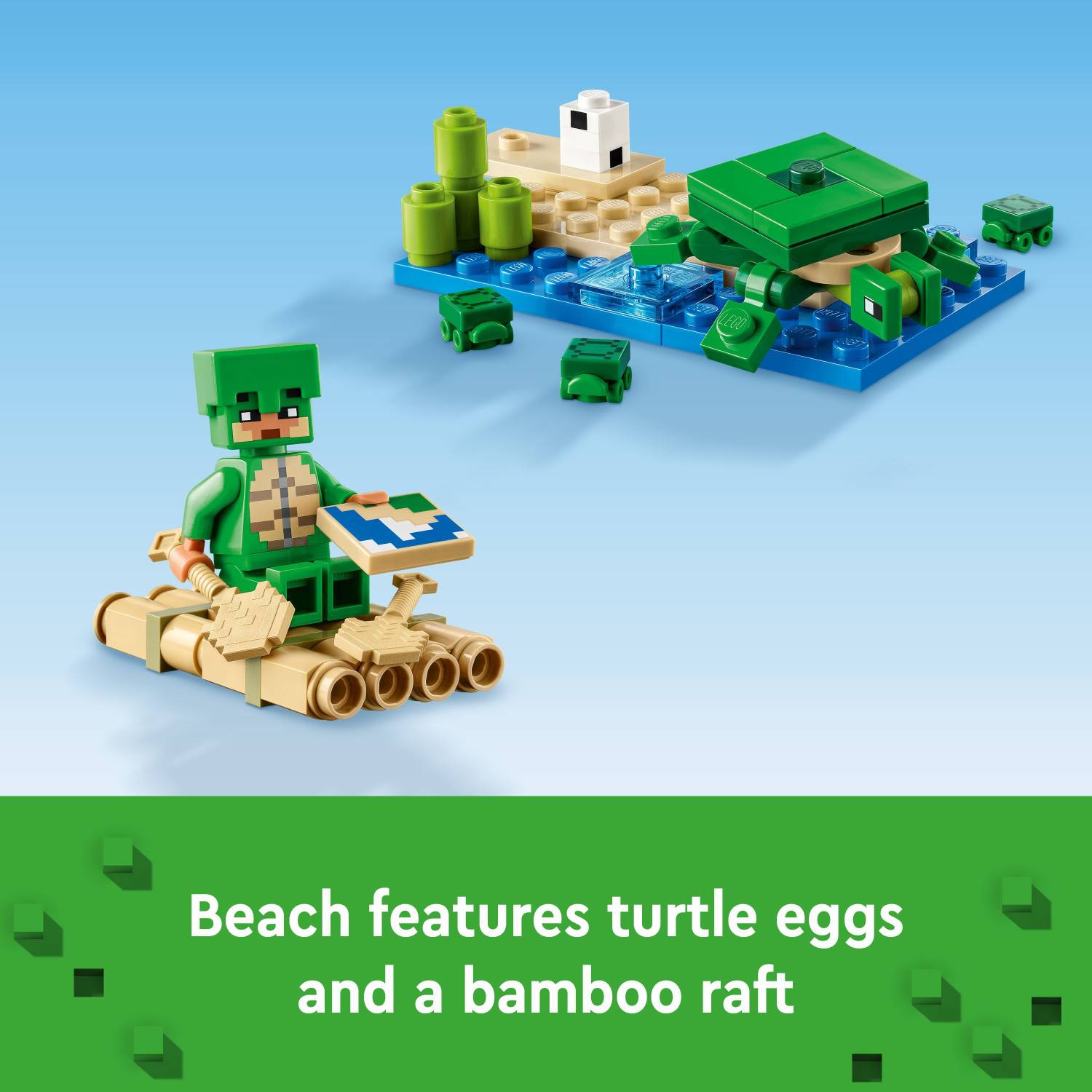 LEGO Minecraft The Turtle Beach House Model 21254 ( 234 Pieces