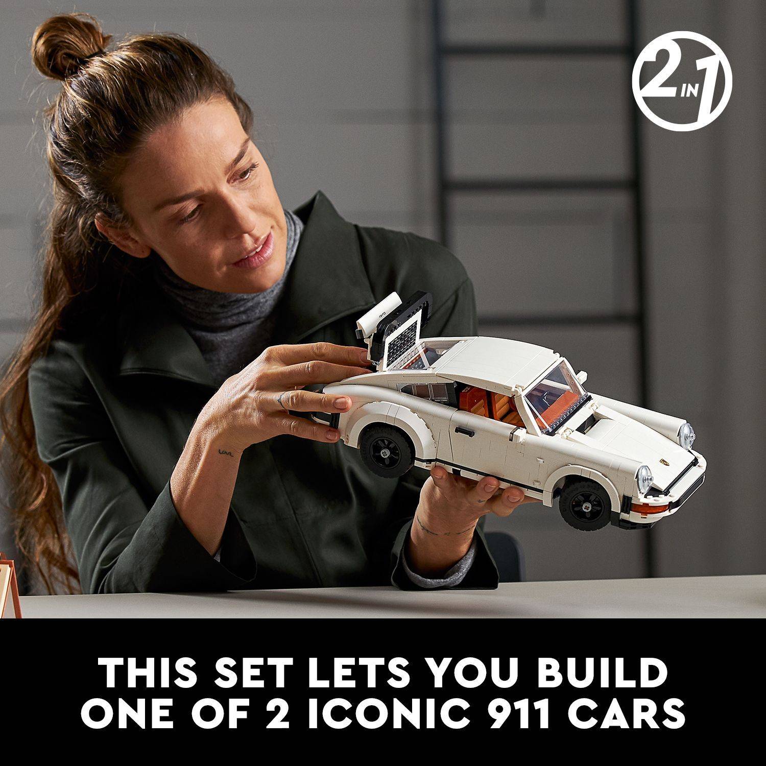 LEGO Icons Porsche 911 Building Kit 10295 (1,458 Pieces) - Icons