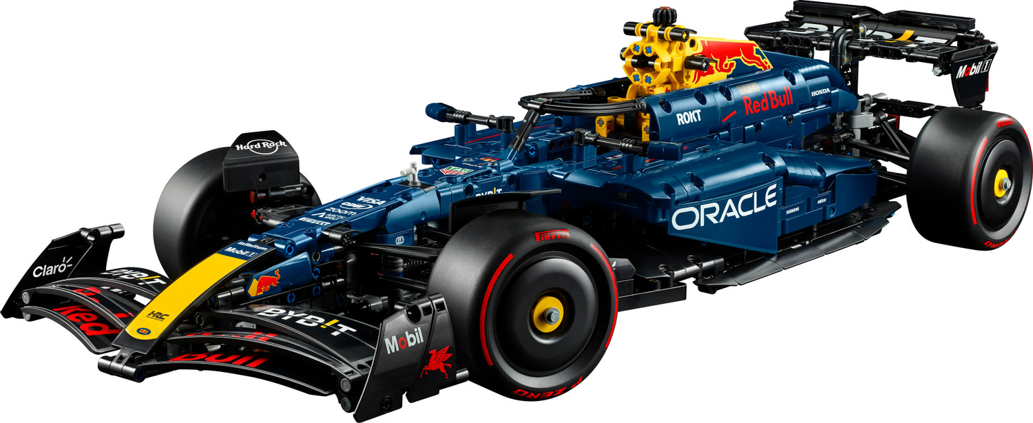 Image of LEGO Technic Oracle Red Bull Racing RB20 F1 Car Model Kit for Adults 42206