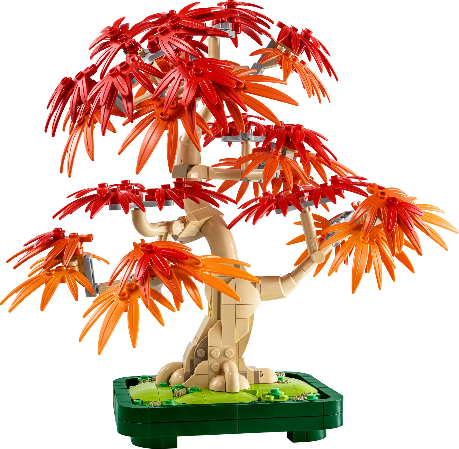 Image of LEGO Botanicals Japanese Red Maple Bonsai Tree Plant Decor 10348