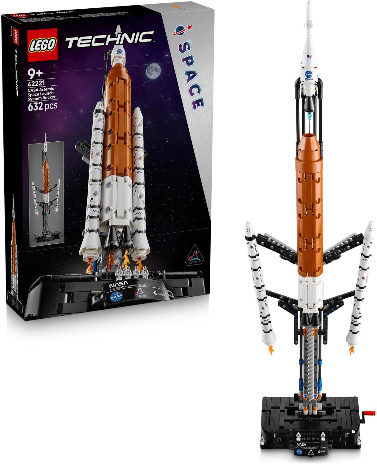 Image of LEGO Technic NASA Artemis Space Launch System Rocket 42221