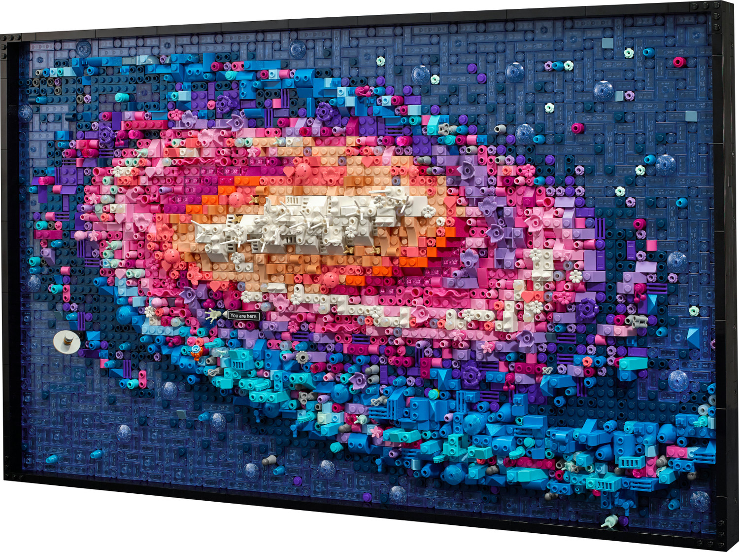 Image of LEGO Art The Milky Way Galaxy Wall Art Set 31212 ( 3091 Pieces)