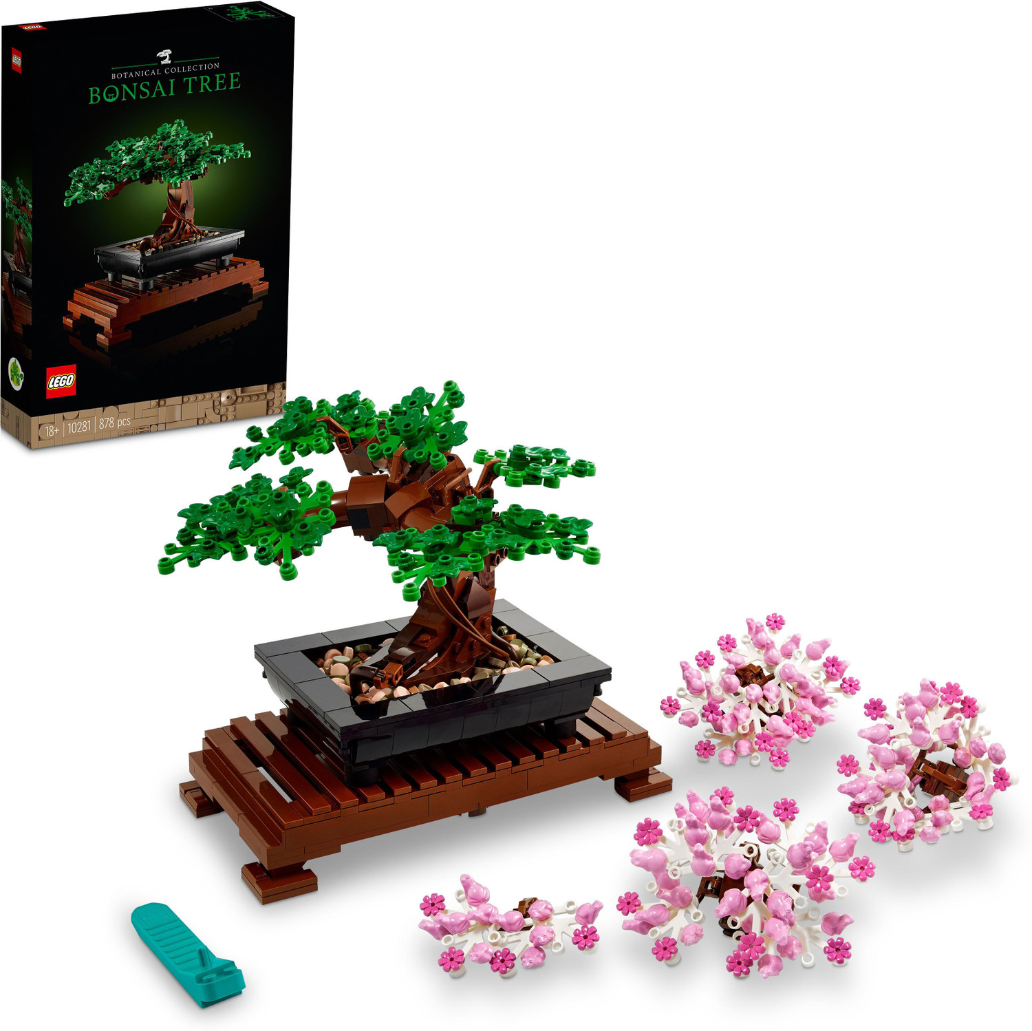 Image of LEGO Icons Bonsai Tree 10281 Building Kit (878 Blocks)