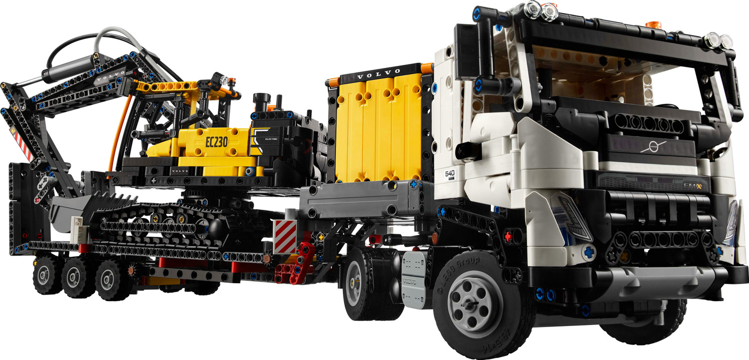 Image of LEGO Technic Volvo FMX Truck & EC230 Electric Excavator 42175 (2274 Pieces)