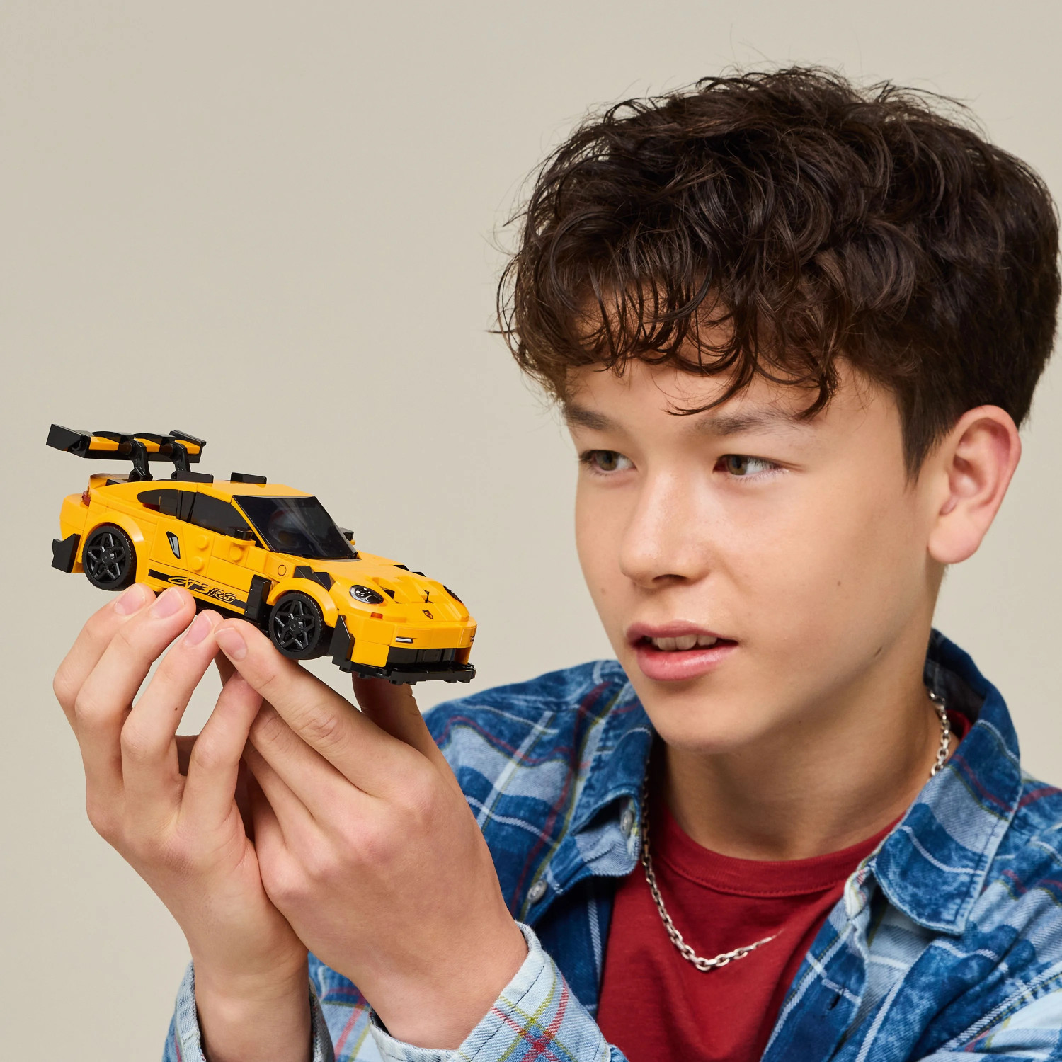 Image of LEGO Speed Champions Porsche 911 GT3 RS Super Car Toy 77239