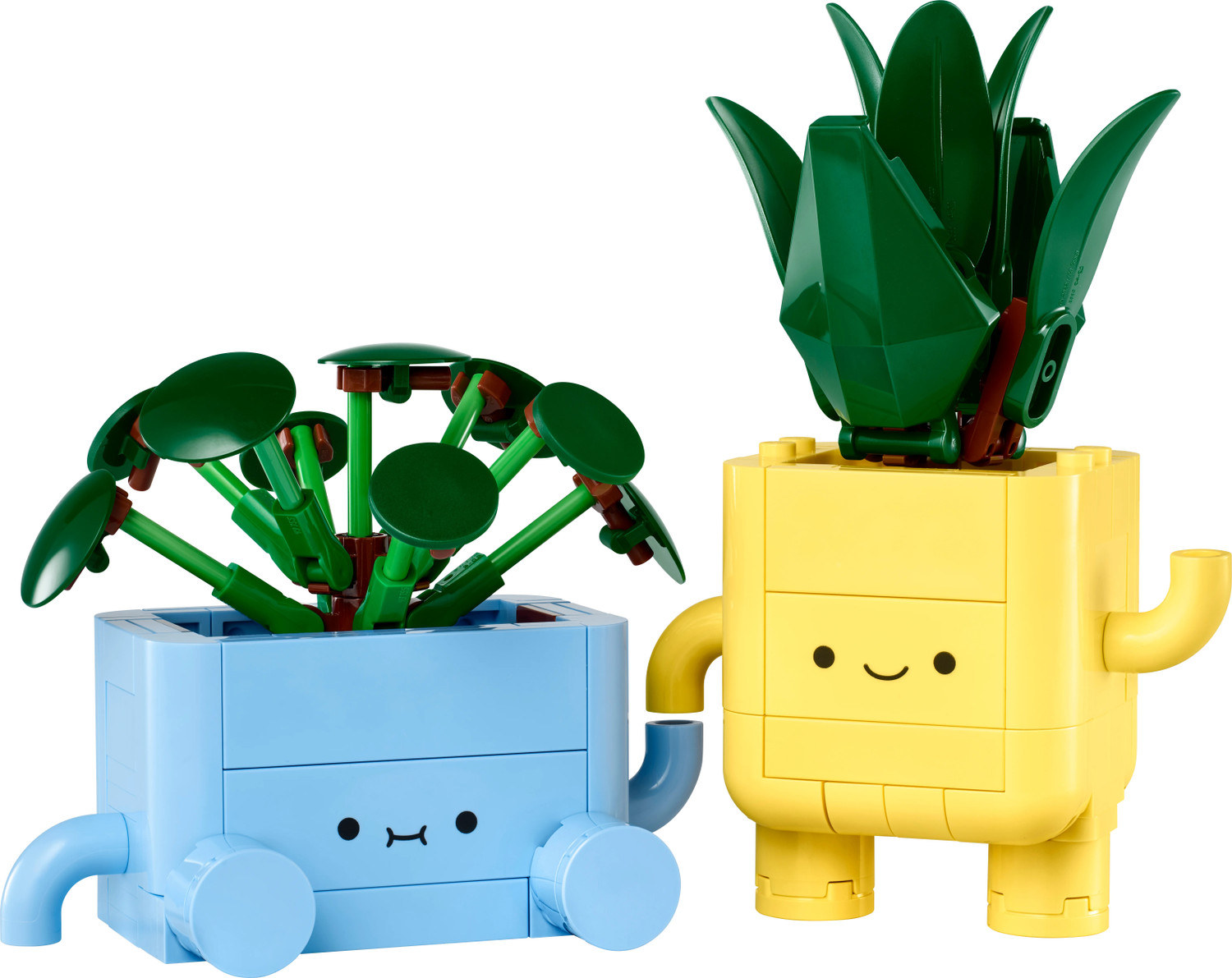 Image of LEGO Botanicals Happy Plants Shelf Decor 10349